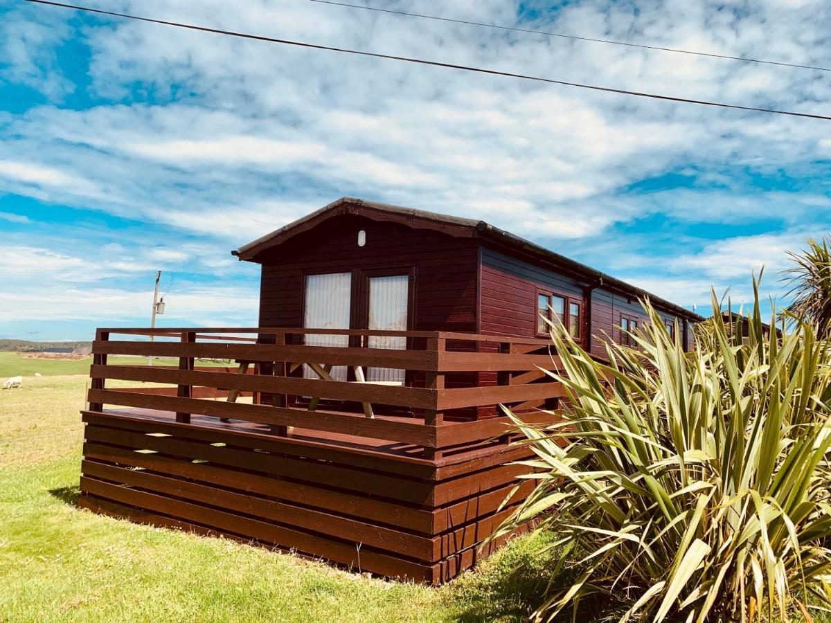 Lodge Cabin With Fabulous Views - Farm Holiday سْترانرير المظهر الخارجي الصورة